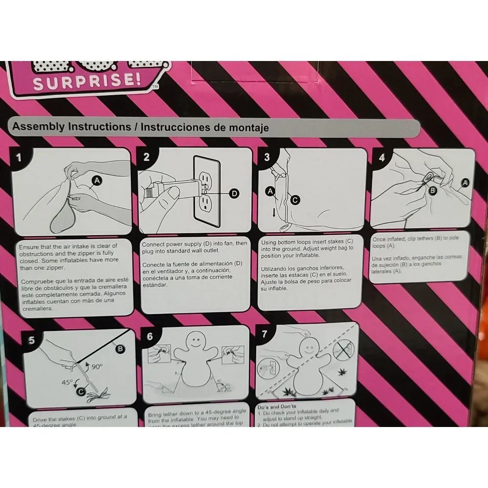 LOL Surprise WITCHAY‎ BABAY 5 Ft Outdoor Airblown Inflatables Witch Witchy